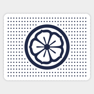 Miyagi-Do Lotus Symbol Sticker